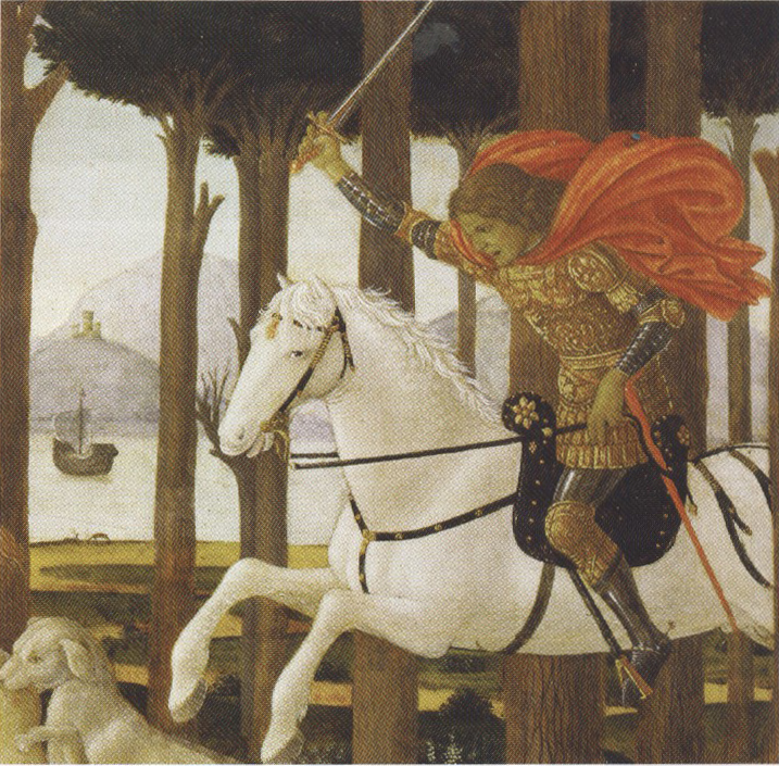 Sandro Botticelli Novella di Nastogio degli Onesti (mk36)